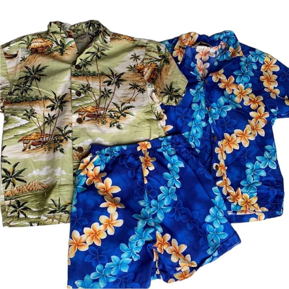 Bundle Ho Aloha matching set size youth 6